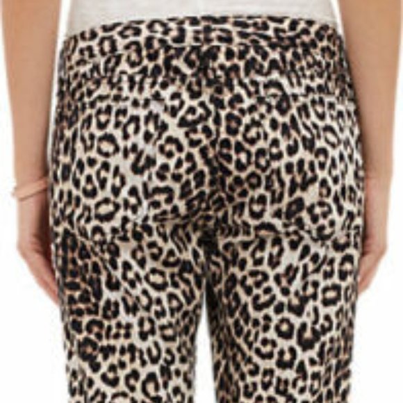 Rag & Bone/Jean Snow Leopard Boyfriend Jeans - Picture 2 of 4